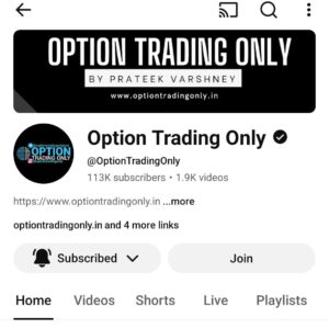 Prateek Varshney Only Option Trading Full Course