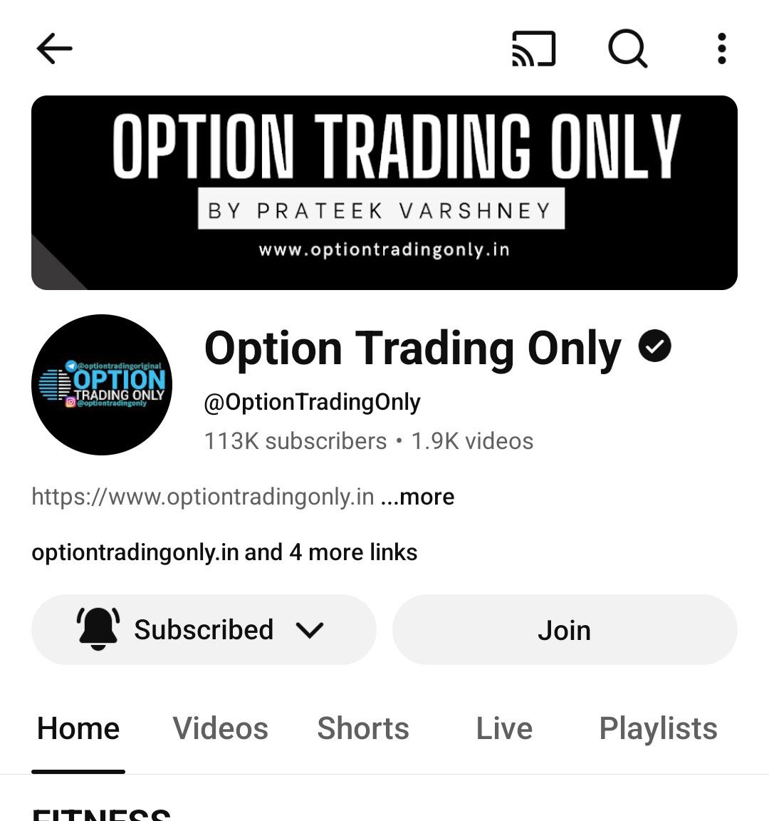 Prateek Varshney Only Option Trading Full Course