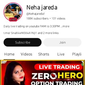 Neha Jareda course ourse The complete Trader