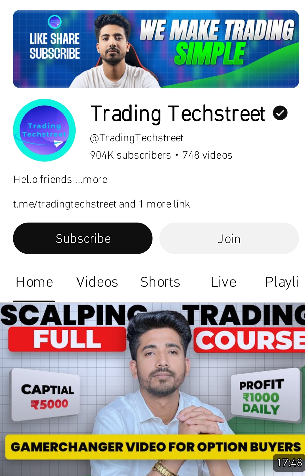 Gold and Crypto trading by trading techstreet