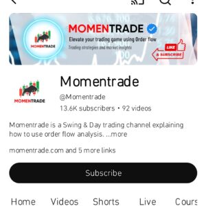 Momentrade Order flow Mentorship full course
