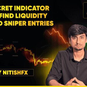 Nitish fx secret indicator to find liquidity and Sniper entries